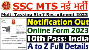 SSC MTS And Havaldar Recruitment 2023